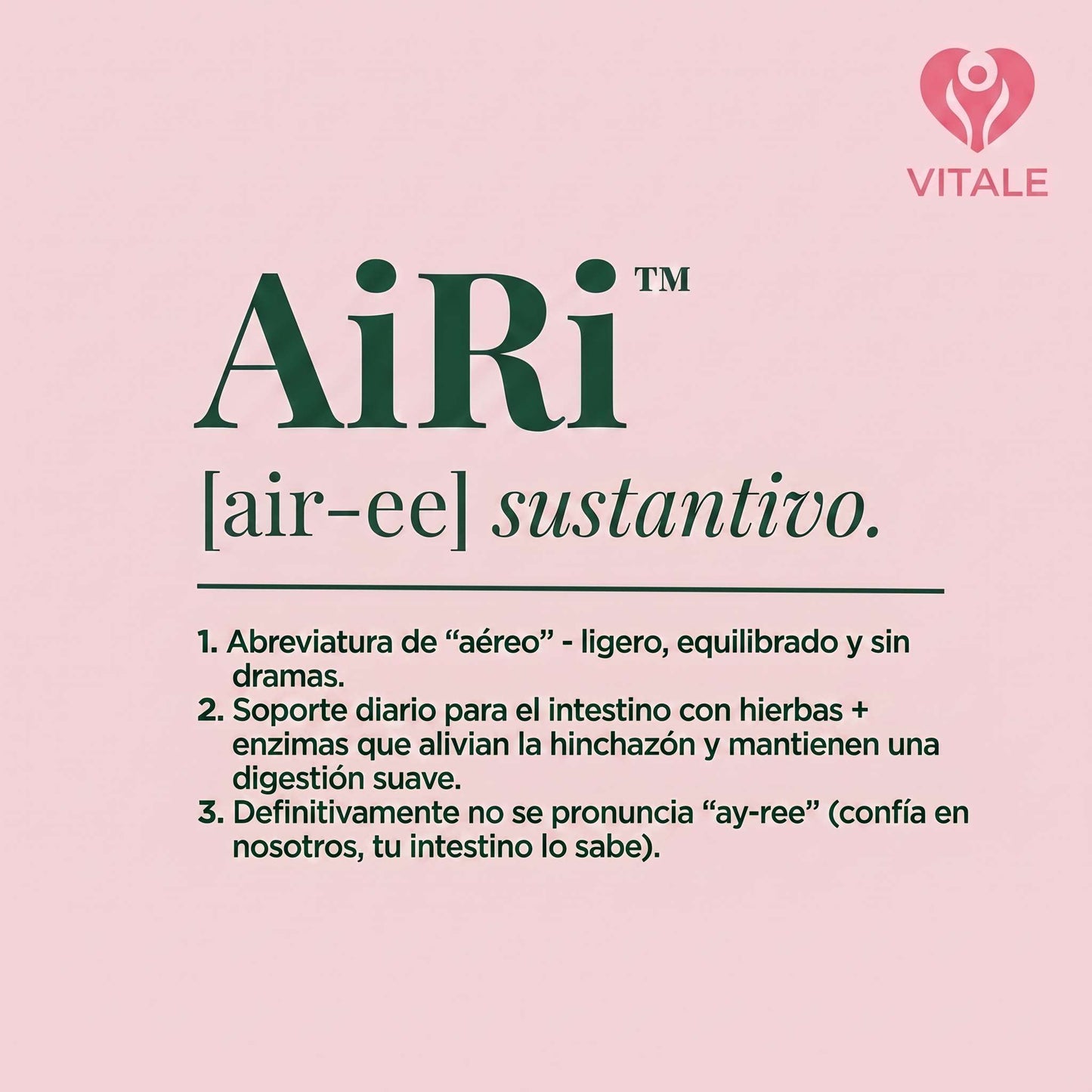 Vitale AiRi Cápsulas Antihinchazón