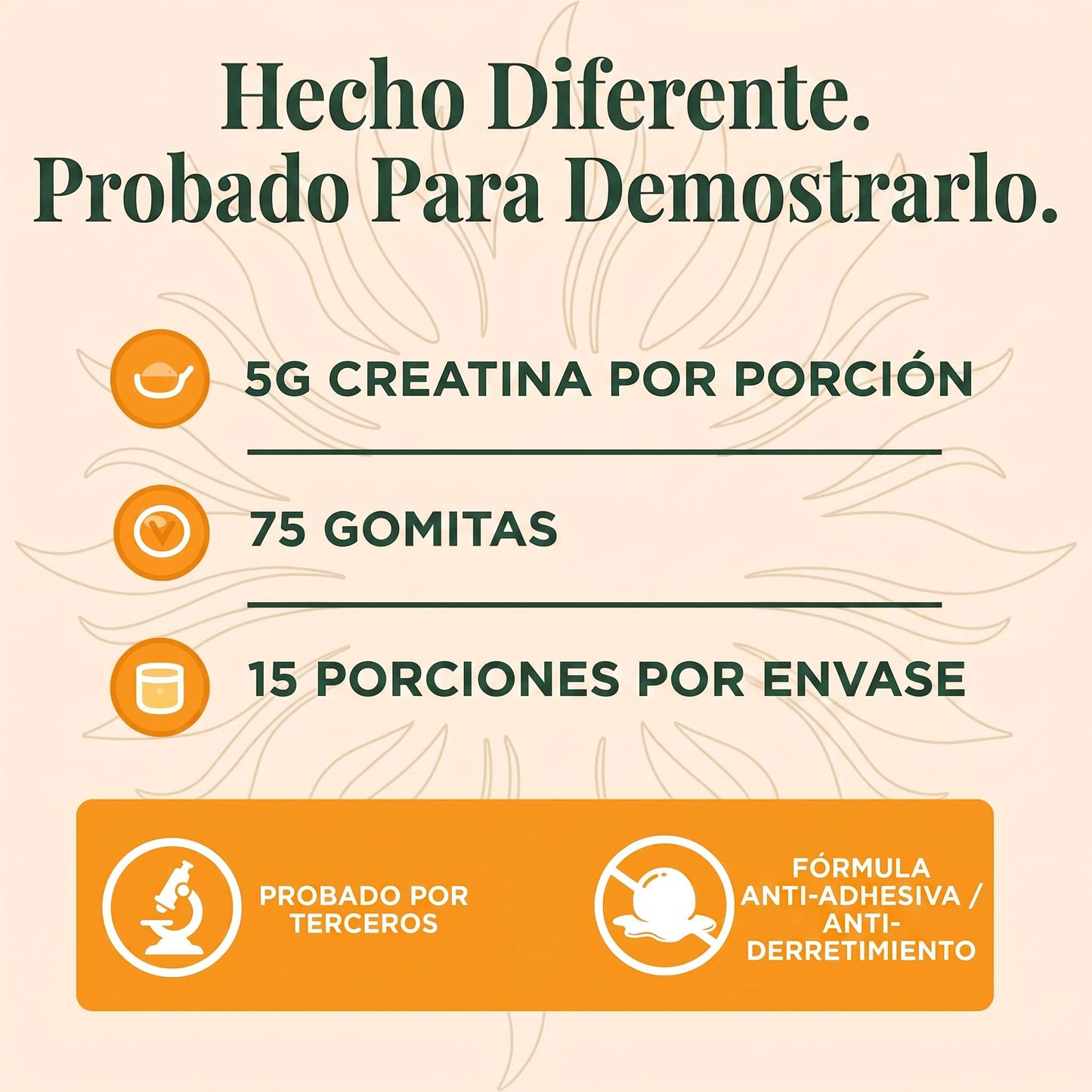 Vitale Gomitas de Creatina