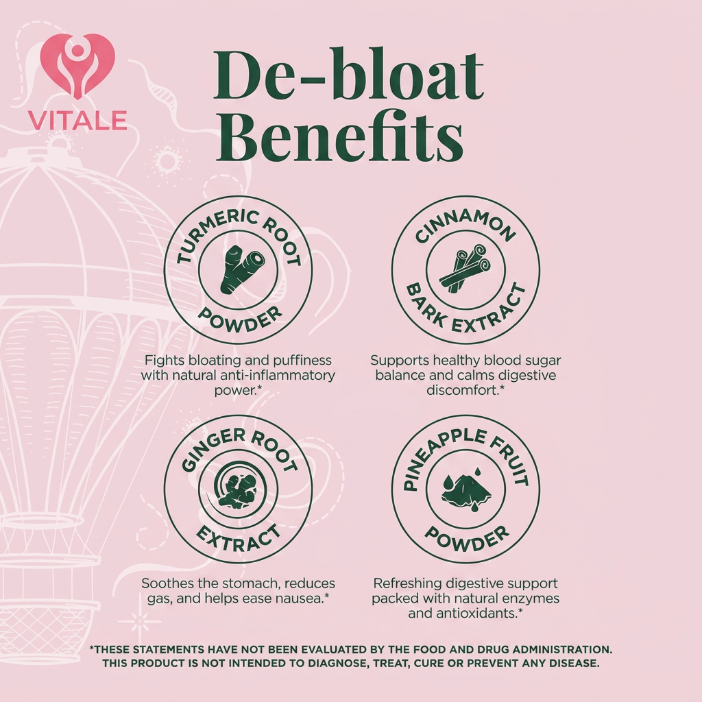 Vitale AiRi Debloat Support Capsules