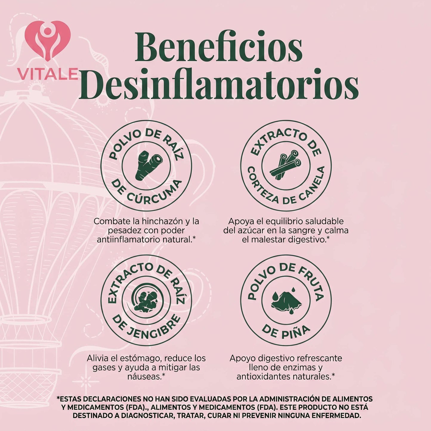 Vitale AiRi Cápsulas Antihinchazón