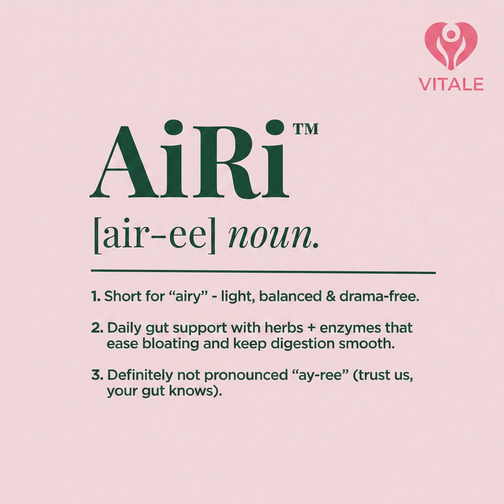 Vitale AiRi Debloat Support Capsules