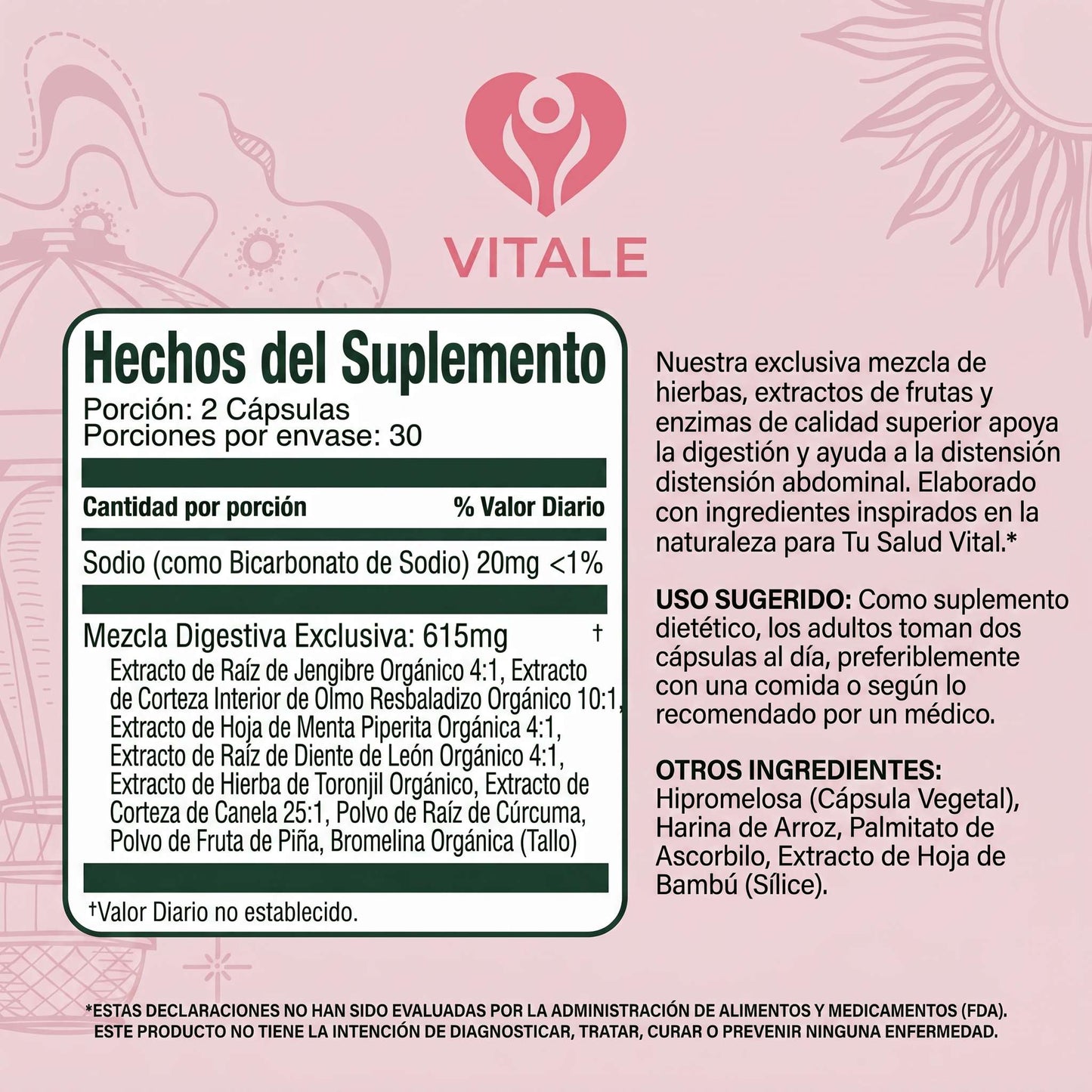 Vitale AiRi Cápsulas Antihinchazón